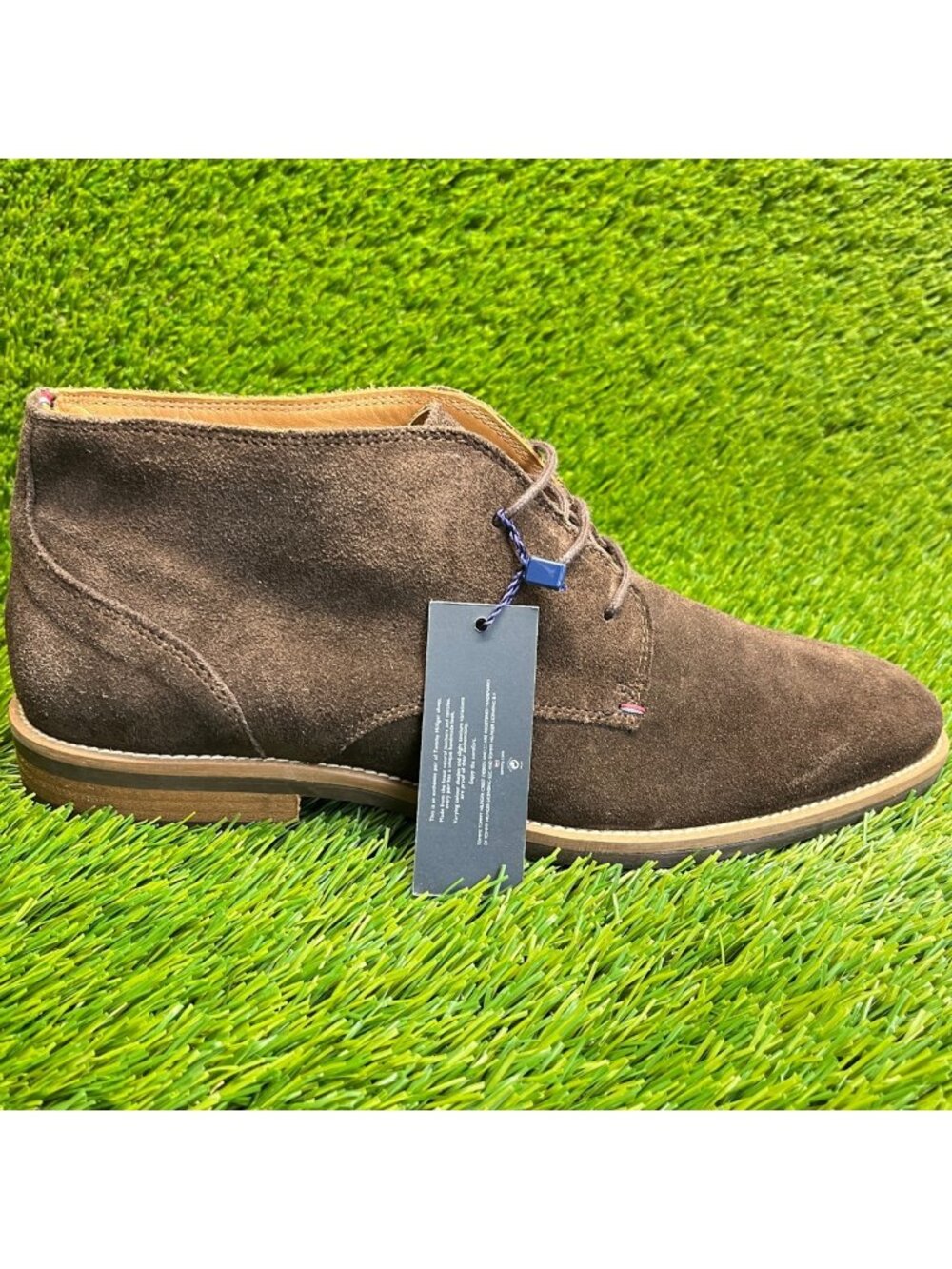 Tommy Hilfiger Daytona 2B Mens Size 9 Brown Classic Casual Suede Desert Boots